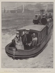 Die Genesung des Königs, die Abendkreuzfahrt der Königin